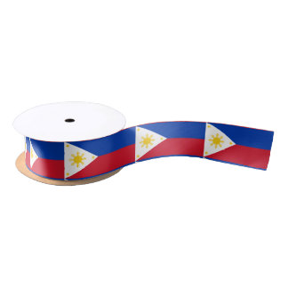 Patriottisch lint met vlag van de Filipijnen