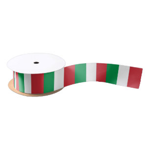 Patriottisch lint met vlag van Italië