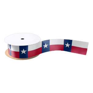 Patriottisch lintje met vlag van Texas Lint