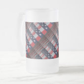Patriottisch Matglas Bierpul (Voorkant links)