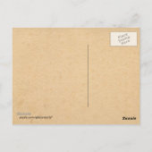  patriottisch meisje en jongen met Amerikaanse vla Briefkaart (Achterkant)