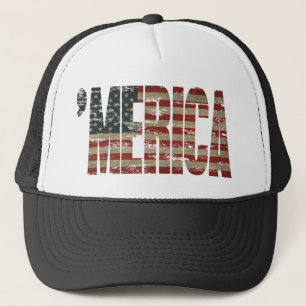 Patriottisch "MERICA Vlag Pet