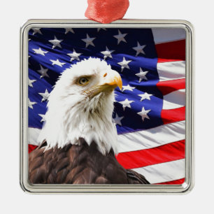 Patriottisch Metalen Ornament