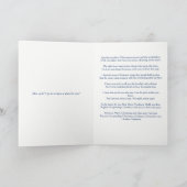 Patriottisch: Mijn eerste kerst in de hemel Feestdagen Kaart (Binnen)