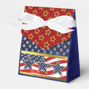 Patriottisch ontworpen partijvoordeel en cadeaudoo bedankdoosjes