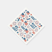 Patriottisch op 4 juli 🇺🇸 | Vuurwerk, sterren en Servet (Hoek)