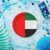 Patriottisch papieren bord met vlag van VAE (Feest)