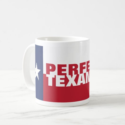 Patriottisch PERFECT TEXAN Koffiemok (Voorkant links)