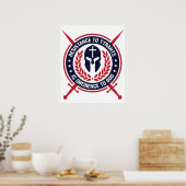  Patriottisch Poster - Gostelowe Flag (Keuken)