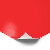 Patriottisch poster met Noorse vlag Perfect Poster (Hoek)