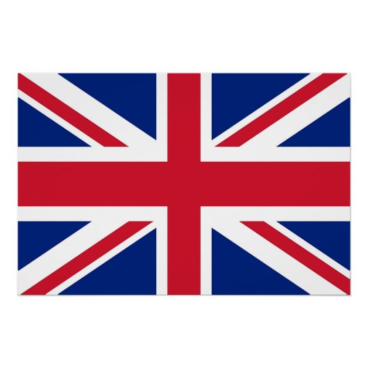 Patriottisch poster met vlag van het Verenigd Koni Perfect Poster (Voorkant)