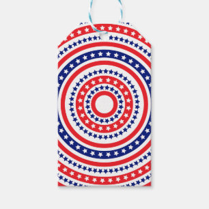 Patriottisch Ringpatroon Cadeaulabel
