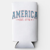 PATRIOTTISCH ROOD WIT BLAUW AMERIKA EST 1776 (Voorkant)