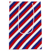 Patriottisch rood wit Blauw Diagnose Medium Cadeauzakje (Achterkant)