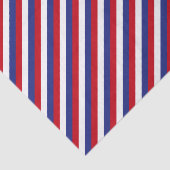 Patriottisch rood wit Blauw Diagnose Tissuepapier (Detail)