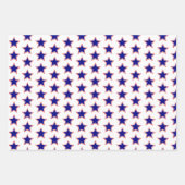 Patriottisch rood wit en blauw inpakpapier vel (Voorkant 3)