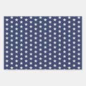 Patriottisch rood wit en blauw inpakpapier vel (Voorkant 2)