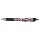Patriottisch rood wit en blauw vuurwerk pen (Bodem)