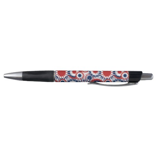 Patriottisch rood wit en blauw vuurwerk pen (Bodem)