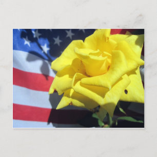 Patriottisch Roos Briefkaart