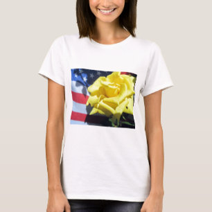 Patriottisch Roos T-shirt