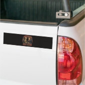 Patriottisch schaakspel 250 bumpersticker (Op Truck)