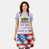 Patriottisch Schort (Gedragen)