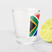 Patriottisch schot met vlag van Zuid-Afrika Shot Glas (Links)