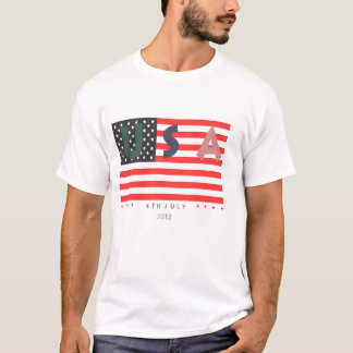 patriottisch shirt van 4 juli