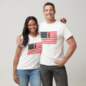 patriottisch shirt van 4 juli (Unisex)