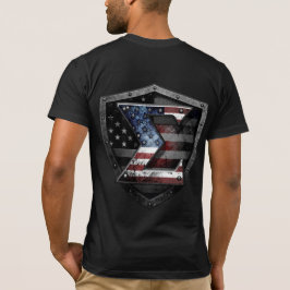 Patriottisch SIGMA Schild T-shirt