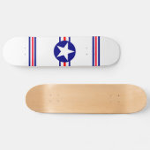 Patriottisch Skateboard (Horizontaal)