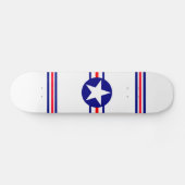 Patriottisch Skateboard (Horizontaal)