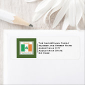 Patriottisch | Sláinte | DAG ST PATRICK Etiket (Insitu)