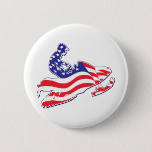Patriottisch-Sledder Ronde Button 5,7 Cm