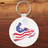 Patriottisch-Sledder Sleutelhanger (Voorkant)