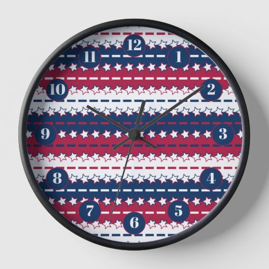 Patriottisch - sterren en strepen - Rood wit blauw (Voorkant)