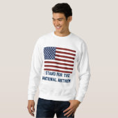Patriottisch Sweatshirt Amerikaanse vlag Anthe (Voorkant volledig)