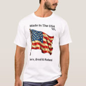 Patriottisch T-shirt met onafhankelijkheidsverklar (Voorkant)