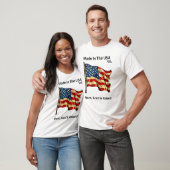 Patriottisch T-shirt met onafhankelijkheidsverklar (Unisex)