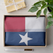 Patriottisch tissuepapier met vlag Texas, VS (Geschenk)