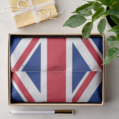 Patriottisch tissuepapier met vlag van het Verenig (Geschenk)