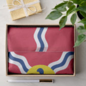 Patriottisch tissuepapier, vlag van St. Louis, VS Tissuepapier (Geschenk)