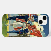 Patriottisch, trots militair personeel Heros Case-Mate iPhone Case (Achterkant (horizontaal))