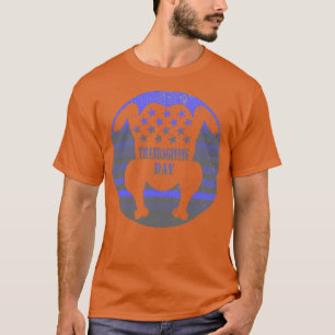 Patriottisch Turkije Amerikaanse vlag verergerd Th T-shirt