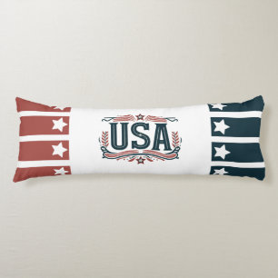 Patriottisch, USA Lichaamskussen
