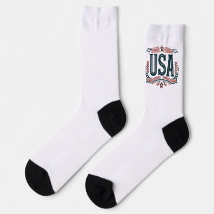 Patriottisch, USA Sokken
