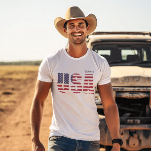 Patriottisch USA T-Shirt Unisex Adult S tot 5X