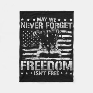 Patriottisch Vietnam Veteraan Liberty Gift Veteran Fleece Deken