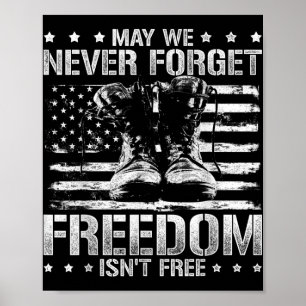 Patriottisch Vietnam Veteraan Liberty Gift Veteran Poster